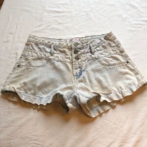No Boundaries Short shorts faded light blue Size 9